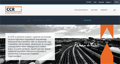 Desktop Screenshot of ccr-revlog.hu